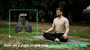 Yoga Breathing Exercise GIF by YOGABODY