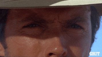 Squinting Clint Eastwood GIF by GritTV