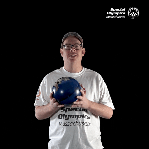 Sport Bowling GIF by SpecialOlympicsMA