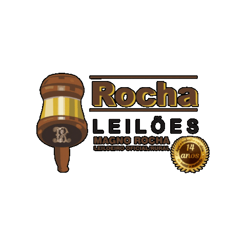 Rocha leiloes Sticker