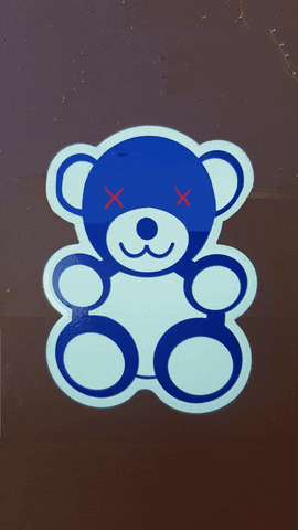 Happy Teddy Bear GIF
