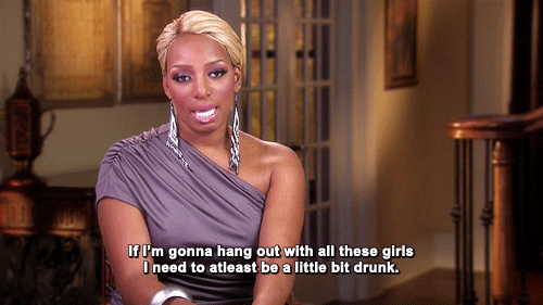 Nene Leakes Drinking Gif By RealitytvGIF