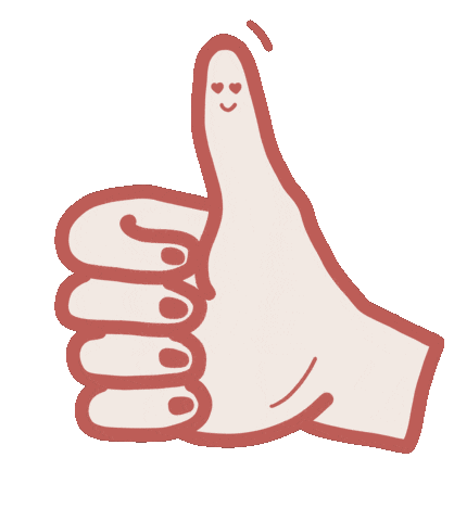 Happy Thumbs Sticker