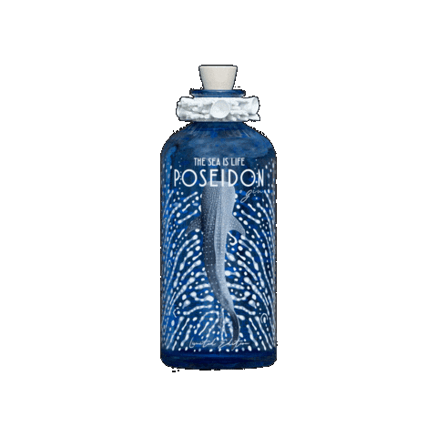 Whale Shark Sticker by The Sea is Life Poseidon GIn