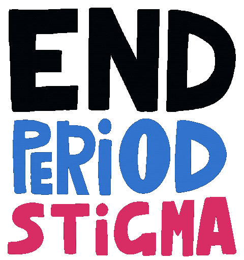 End Period Stigma Sticker by Plan International Canada