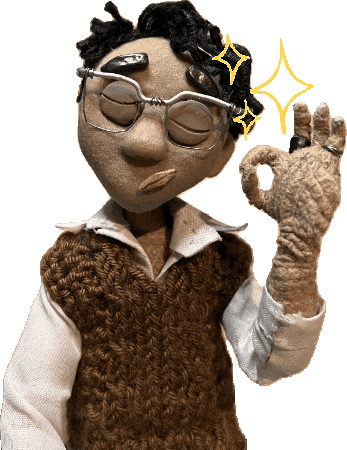 Stop Motion Ok Sticker