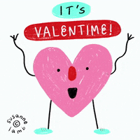 Valentines Day Party GIF by Susanne Lamb