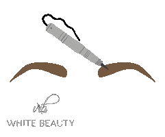 White Beauty Sticker