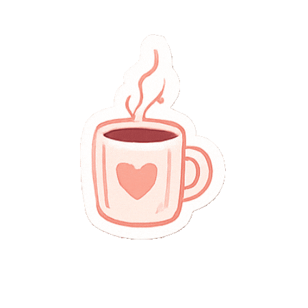 Love Coffee Sticker by Double Shot Studio