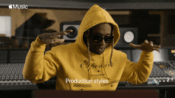 Producing Ty Dolla Sign GIF by Apple Music