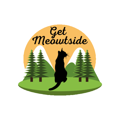 Get Meowtside Sticker by KittyCatGO