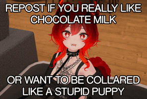 Chocolate Milk Vrchat GIF