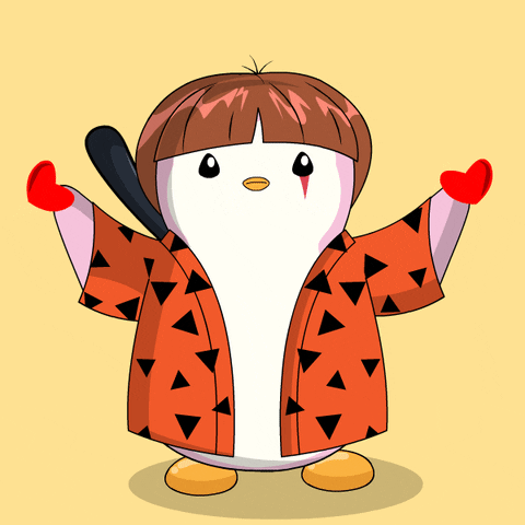 Heart Love GIF by Pudgy Penguins