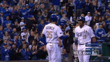 Kc Royals Handshake GIF by MLB