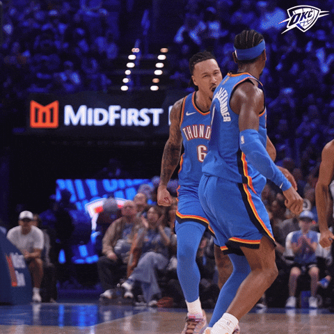 Get It Lets Go GIF by OKC Thunder