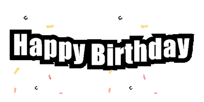 Happy Birthday Sticker by Restaurant Joann