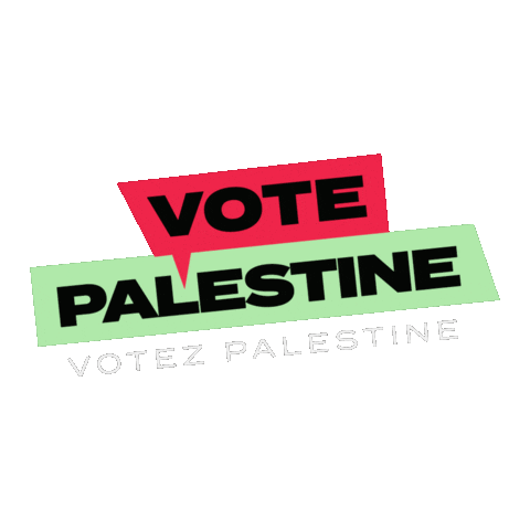 Vote Palestine Sticker