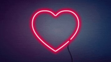 Neon Rose GIF by Parti Socialiste