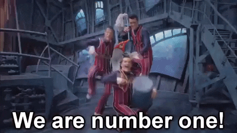 We Are Number One GIFs - Get the best GIF on GIPHY