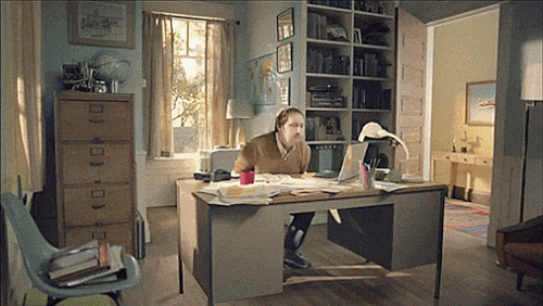 Desk GIF