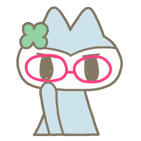 Cat Pink Sticker