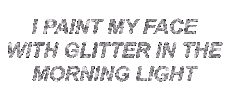 Glitter Glitterpaint Sticker by Daisy The Great