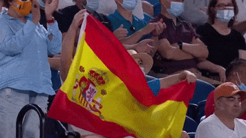 Spain Flag GIF by Tennis Channel