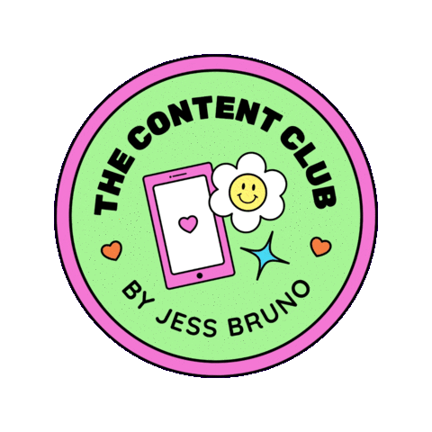Jess Bruno | The Content Club Sticker