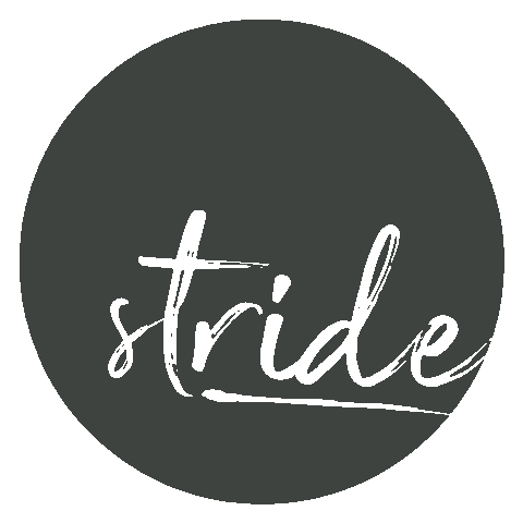 Stride Spin Studio Sticker