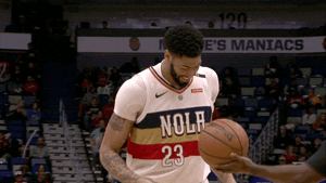 happy new orleans GIF by NBA