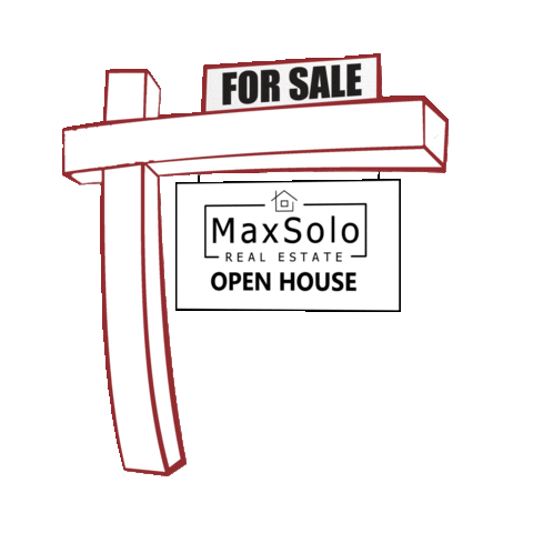House Sticker by Max Solo Real Estate