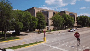 college stop GIF by Western Illinois University