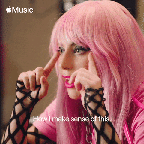 Ponder Lady Gaga GIF by Apple Music