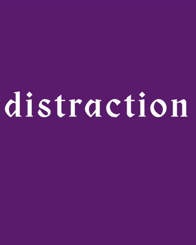 Aura Distraction GIF by George