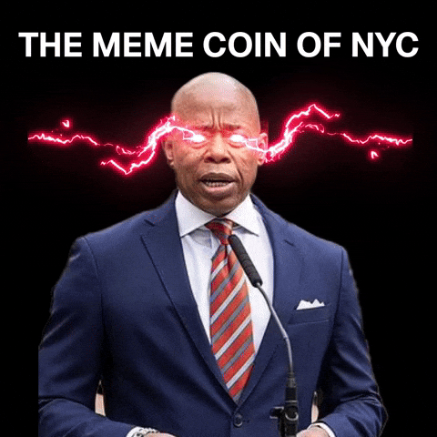 New York City Crypto GIF by Eric Adams