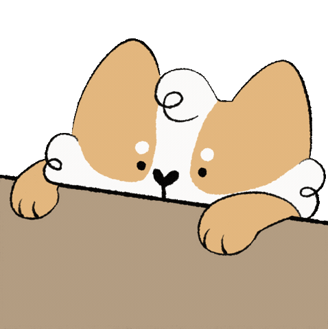 Corgi Uppies Sticker