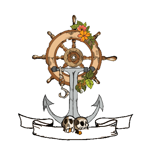 Flag Goa Sticker by Bar Outrigger