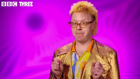 Funny Face Ping GIF by BBC Three - Find & Share on GIPHY
