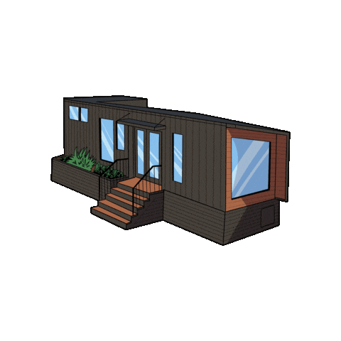 Tinyhouse Sticker by Mainefactured