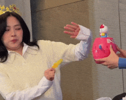 Scared Hello Kitty GIF