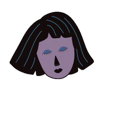 Girl Eyes Sticker