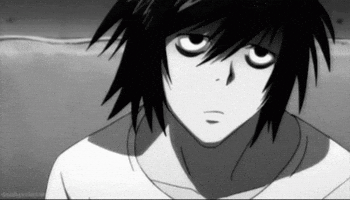Death Note L GIF