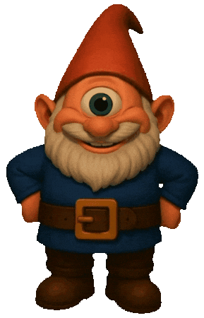 Happy Cyclops Sticker