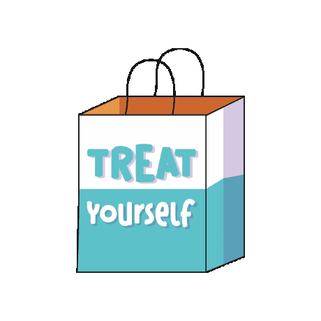 Foodie Treat Yourself Sticker by SALAD DAYS