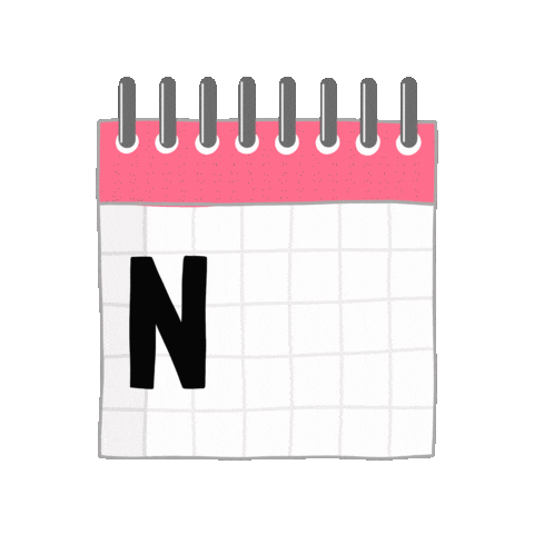 Calendar Sticker by Martine Ellis