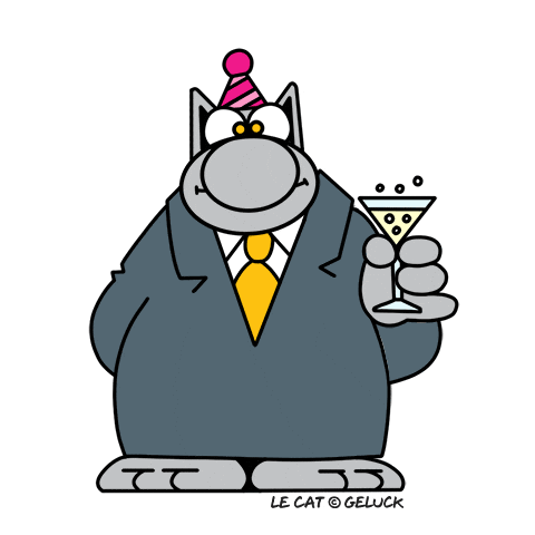 LE CAT © PHILIPPE GELUCK GIF
