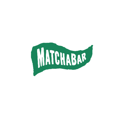 Hustle Matcha Green Tea Sticker by MatchaBar