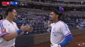 Kansas City Royals Kiss GIF by MLB