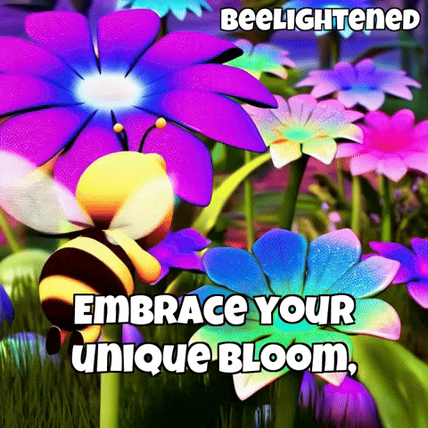 Flower Glow GIF by Beelightened