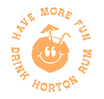 Drink Horton Sticker
